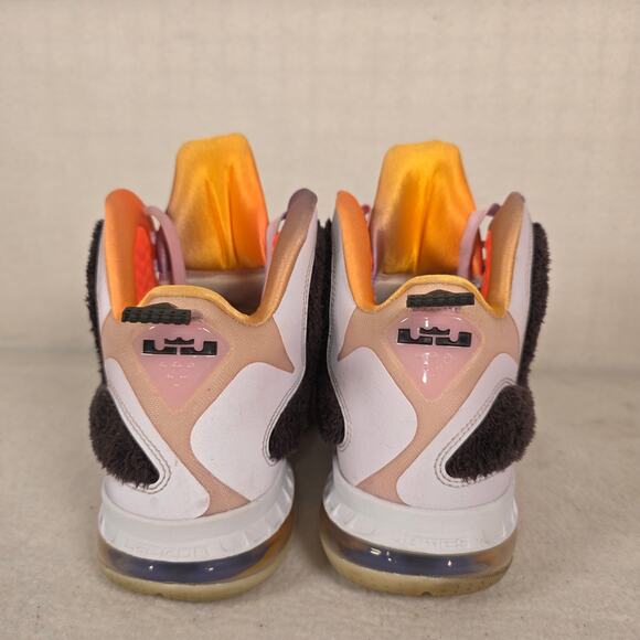 Nike Lebron James IX 9 King of LA Regal Pink Men's 11 Velvet Brown Basketball - Picture 6 of 13